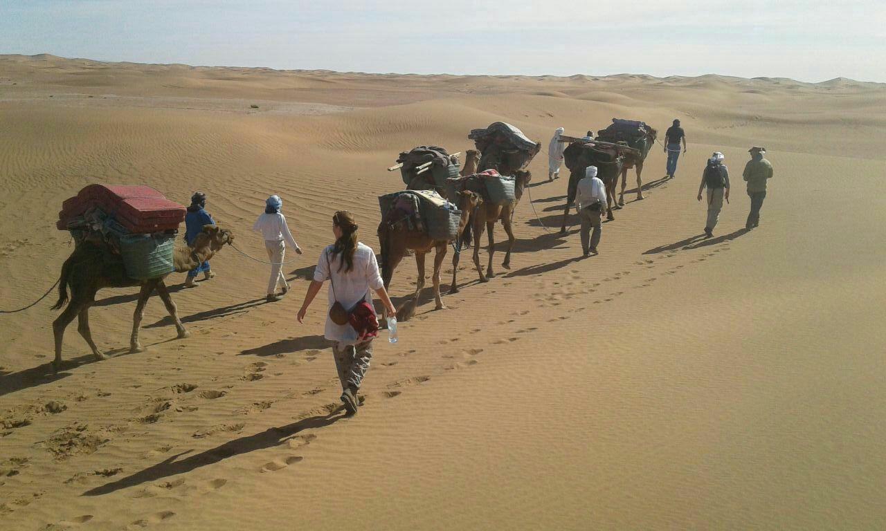 Bivouac Dune Iriki Luxury tent Foum Zguid